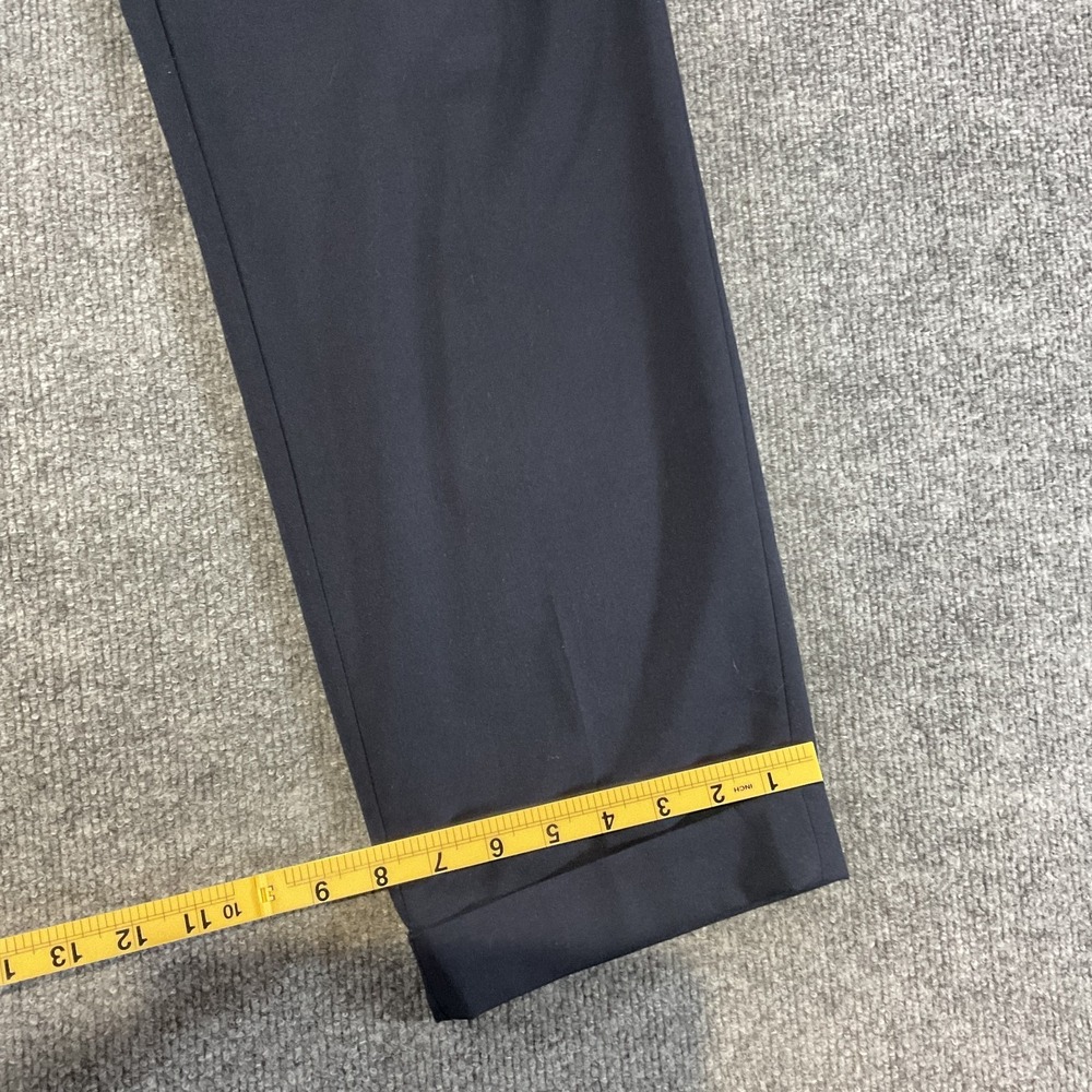 Lauren Ralph Lauren Dress Pants 36x30 Navy Pleated Cuffed Classic Fit Mens 36 30 - Picture 10 of 12